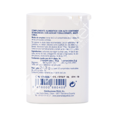 MAG MAST MAGNESIO 36CAP - ANA Mª LAJUSTICIA