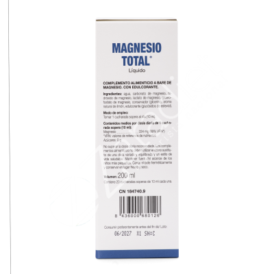 MAGNESIO TOTAL 200ML - ANA Mª LAJUSTICIA