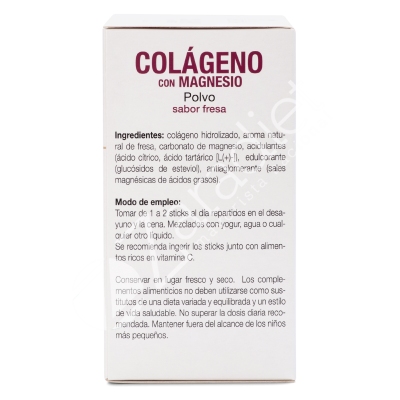 COLÁGENO + MAGNESIO 20 STICK FRESA - ANA Mª LAJUSTICIA