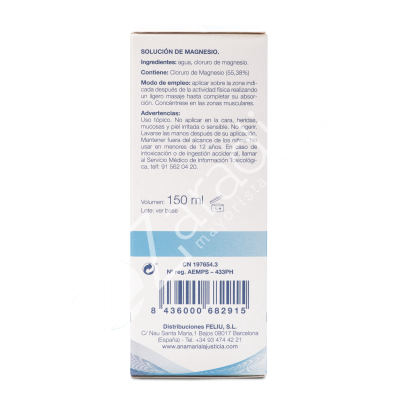 ACEITE DE MAGNESIO 150ML - ANA Mª LAJUSTICIA