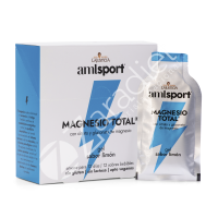 MAGNESIO TOTAL GEL 20 ML X 12 SOBRES LIMÓN - AMLSPORT