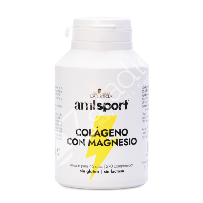 COLÁGENO + MAGNESIO 270 CAP - AMLSPORT