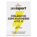 COLÁGENO + MAGNESIO + VITAMINA C 20 STICKS FRESA - AMLSPORT