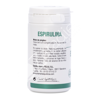 ESPIRULINA 160COMP - ANA Mª LAJUSTICIA