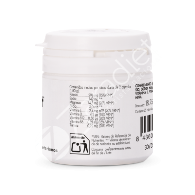 SALES MINERALES 25 CAPS - AMLSPORT