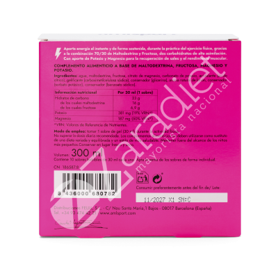 GLUCOMAG 10 SOBRES X 30GR SABOR LIMÓN - AMLSPORT