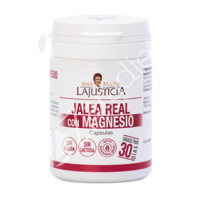 JALEA REAL CON MAGNESIO 60 CAPS - ANA Mª LAJUSTICIA