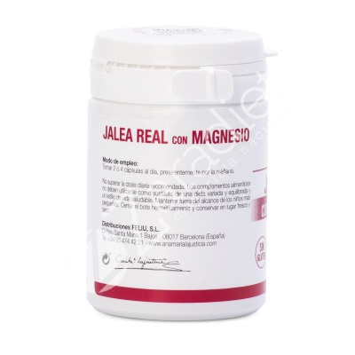 JALEA REAL CON MAGNESIO 60 CAPS - ANA Mª LAJUSTICIA