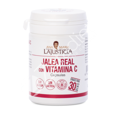 JALEA REAL CON VITAMINA C 60 CAPS - ANA Mª LAJUSTICIA