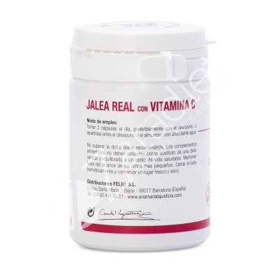 JALEA REAL CON VITAMINA C 60 CAPS - ANA Mª LAJUSTICIA