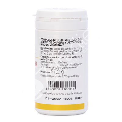 ONAGRA + VITAMINA E 80PER - ANA Mª LAJUSTICIA