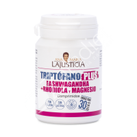 TRIPTÓFANO ASHWAGANDA + RHODIOLA + MG 60COMP - ANA Mª LAJUSTICIA