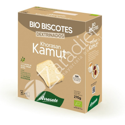 BISCOTES KAMUT ARRASATE BIO 270G