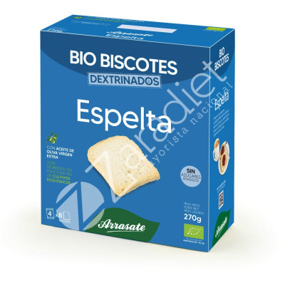 BISCOTES ESPELTA ARRASATE BIO 270G