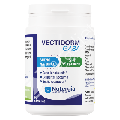 VECTIDORM GABA 60CAP - NUTERGIA