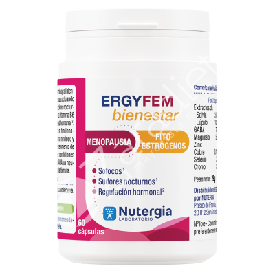 ERGYFEM BIENESTAR 60CAP - NUTERGIA