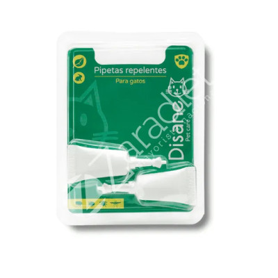 PIPETA REPELENTE NATURAL GATOS 2UD