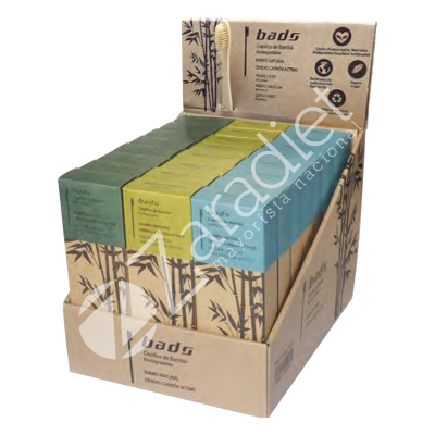 EXPOSITOR CEPILLOS BAMBU 24UD (8XTIPO) - BADS