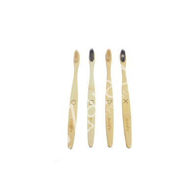 CEPILLO DIENTES BAMBU NATURAL MEDIO 4UD - BADS