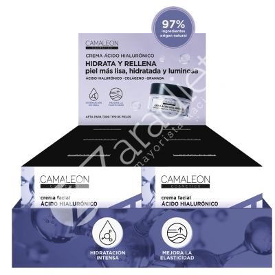 EXPOSITOR CREMA HIALURÓNICO 6UD