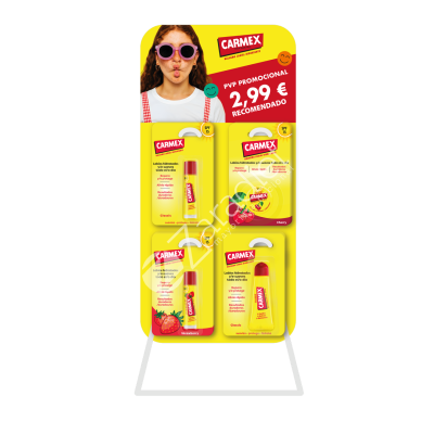 EXPOSITOR SURTIDO 36UDS 3 X TIPO - CARMEX