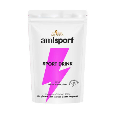 SPORT DRINK MELOCOTON 900G - AML SPORT
