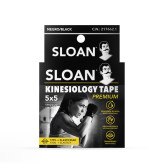 KINESIOLOGY TAPE 5 M X 5 CM NEGRO - SLOAN