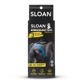 PACK KINESIOLOGY TAPE BEIGE, NEGRO Y AZUL 5 M X 5 CM - SLOAN