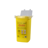 CONTENEDOR DE RESIDUOS SANITARIOS 1 L - DIABEC