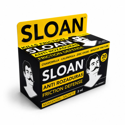 ANTI ROZADURAS MONODOSIS (CAJA 20 SOBRES) - SLOAN